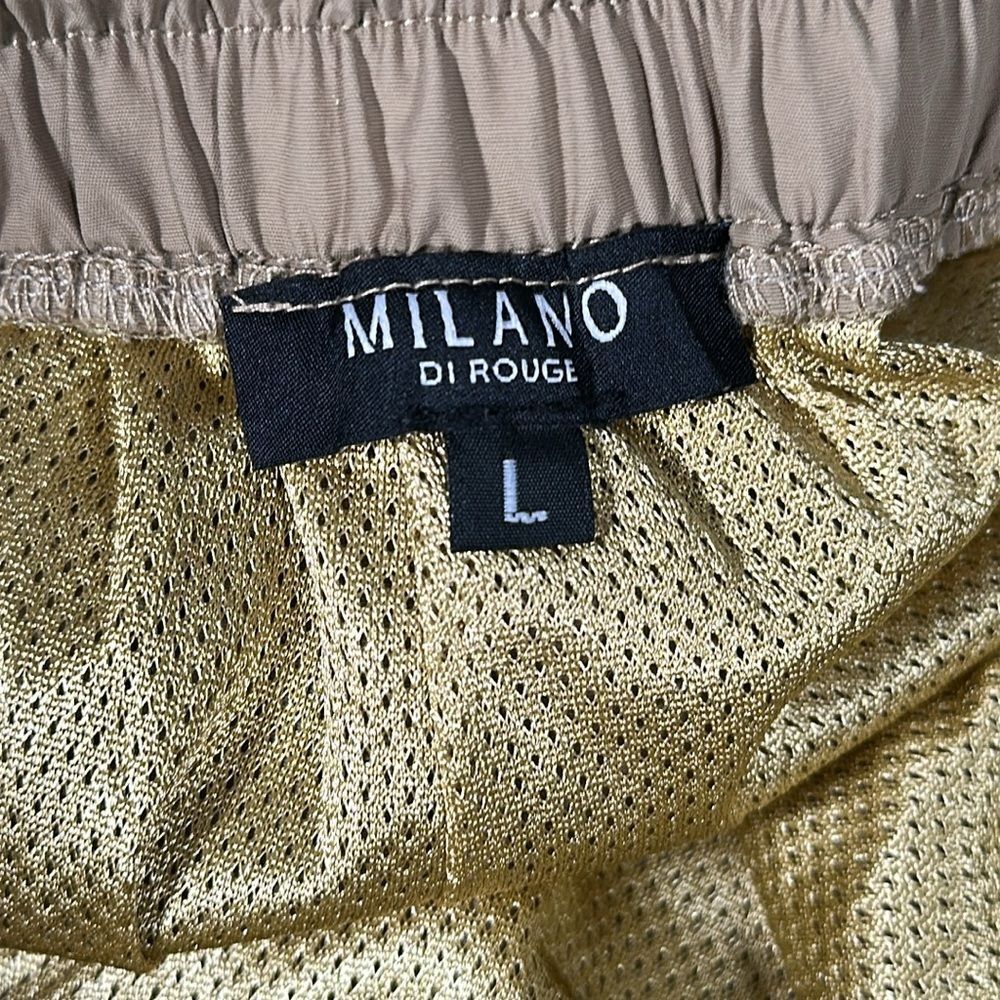 Milano Di Rouge Men's Brown Joggers - Picture 4 of 5